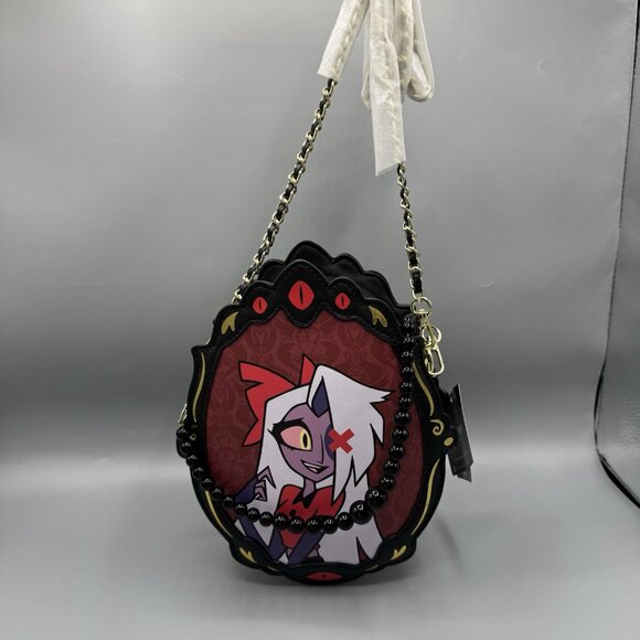 Hazbin Hotel Charlie & Vaggie Double-Sided Crossbody Bag NEW - Picture 4 of 11
